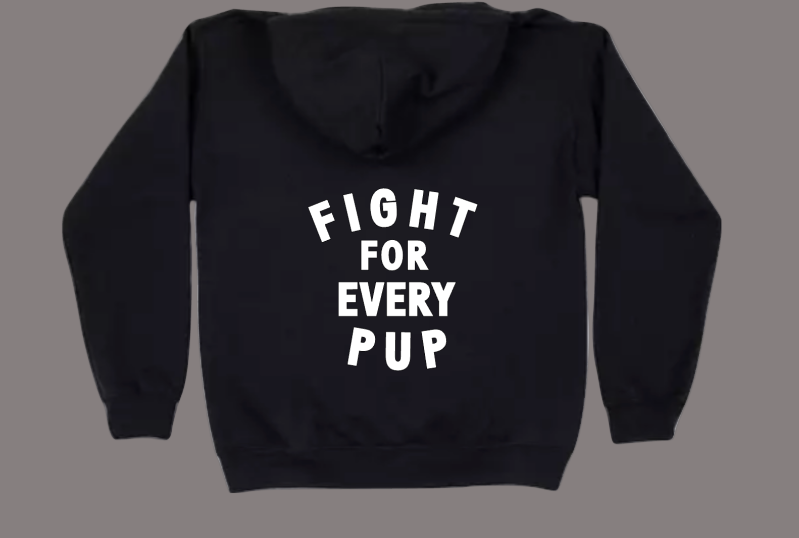 Bennie's FIGHT FOR EVERY PUP hoodie