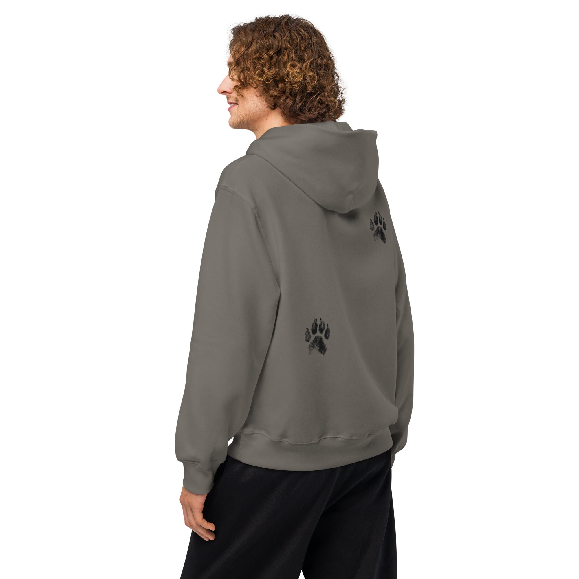 BENNIE PAW OVERSIZED HEAVYWEIGHT HOODIE